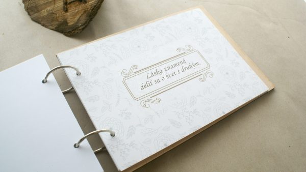 Drevená svadobná kniha hostí Svadobné knihy hostí - ELART 10