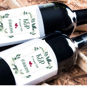 Etiketa na pálenku „eucalypt“ Etikety na víno - ELART